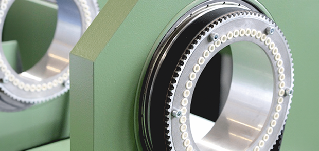 Taping and braiding machine