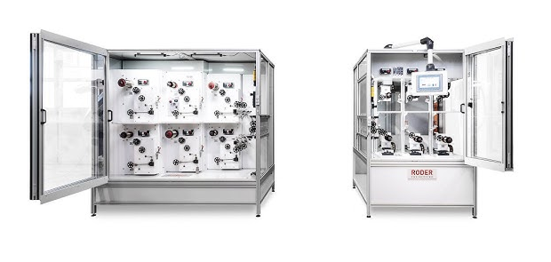 Transbobinage de fil ou tube sur bobines adaptées